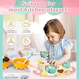 Airlab Wooden Tea Set Afternoon Tea Party Toy for Toddlers Kids view 3
