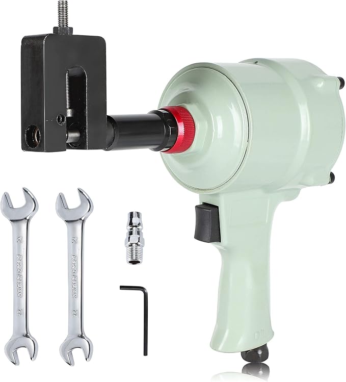 NEWTRY Industrial Air Hole Puncher Pneumatic Hole Opener Punch Flange