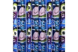 CHARACTER WORLD Disney Monsters Inc University 72" Curtains