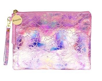 holographic clutch bag