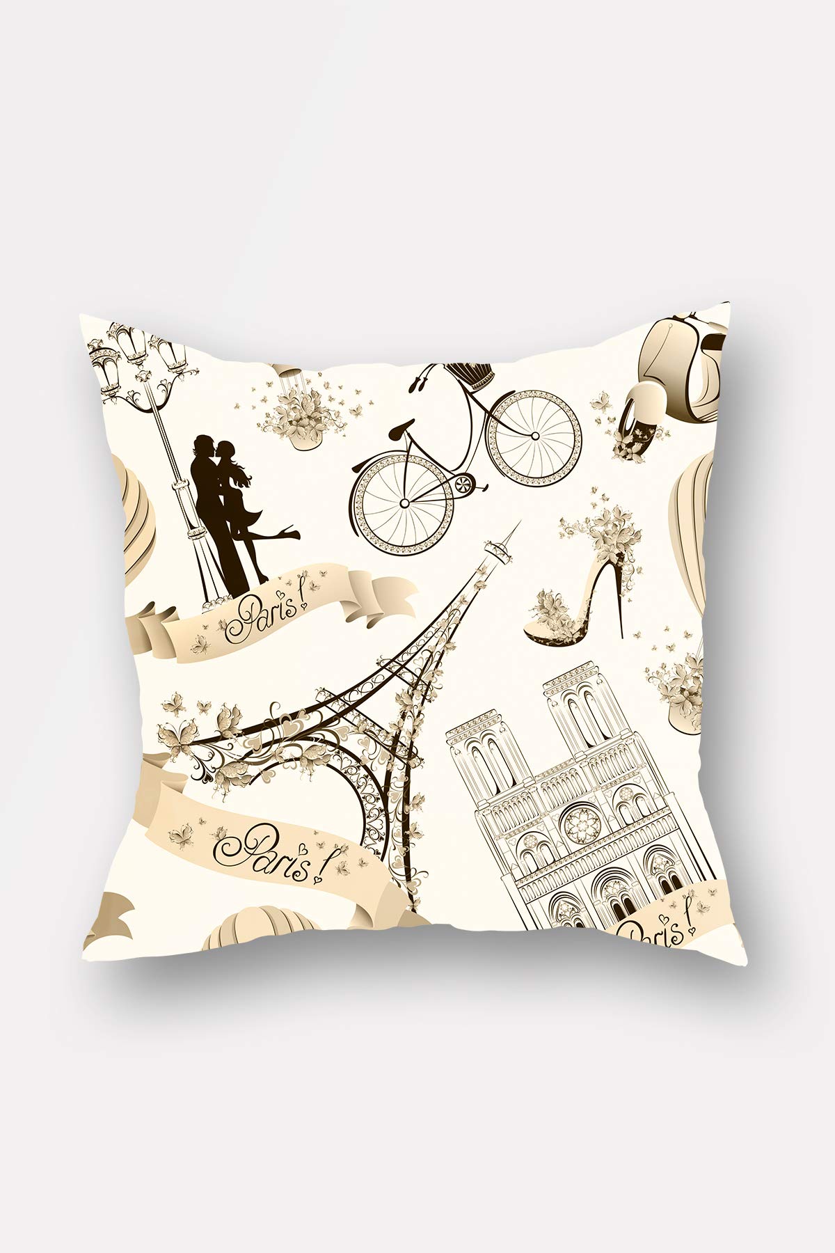 Lulu Home Pillowcase, Multi-Colour, 45 x 45 cm