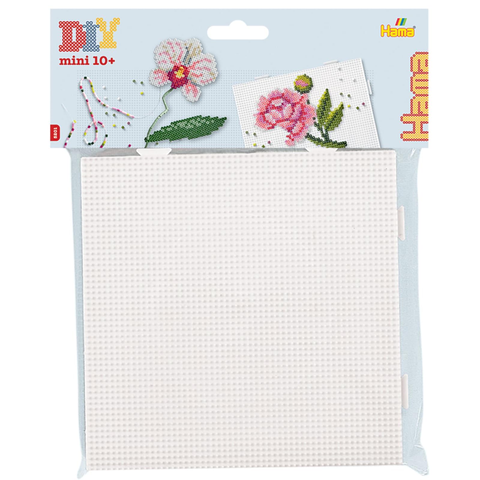 Hama Interlocking Mini Bead Square Pegboard Set