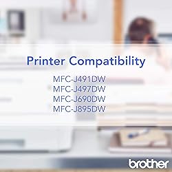 Brother Printer High Yield Ink Cartridge Page Up To