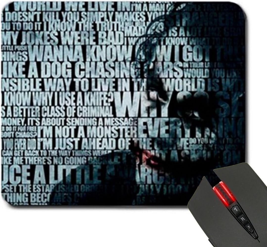 Joker Batman Design Rubber office Mouse mat Game Anime Mouse pad Mouse