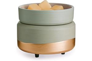 CANDLE WARMERS ETC CWDMID Midas 2-in-1 Classic Fragrance Warmer, 6.3-inches x 5.3-inches