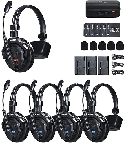Amazon.com: Hollyland Solidcom C1 Pro-6S 6-Person Headset Full