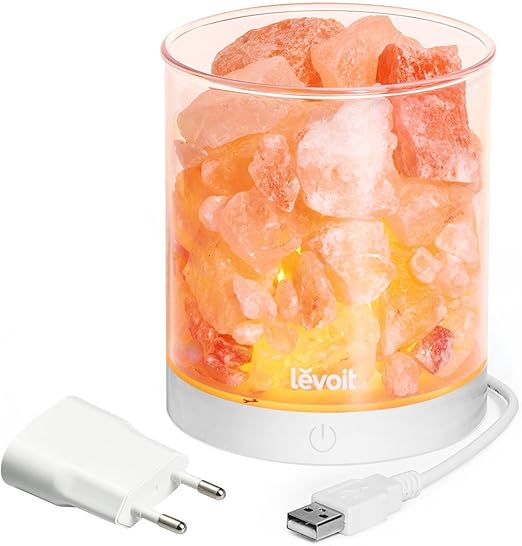 lampara de sal del himalaya natural