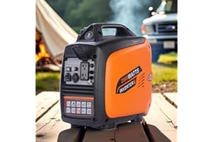 GasXcel 2500 Watt Portable Inverter Generator, Super Quiet Gas Powered Generators W/CO Sensor & Parallel Socket, ECO Mode, Multiple Outputs Emergency Home Backup, Small Generator for Camping Home Use