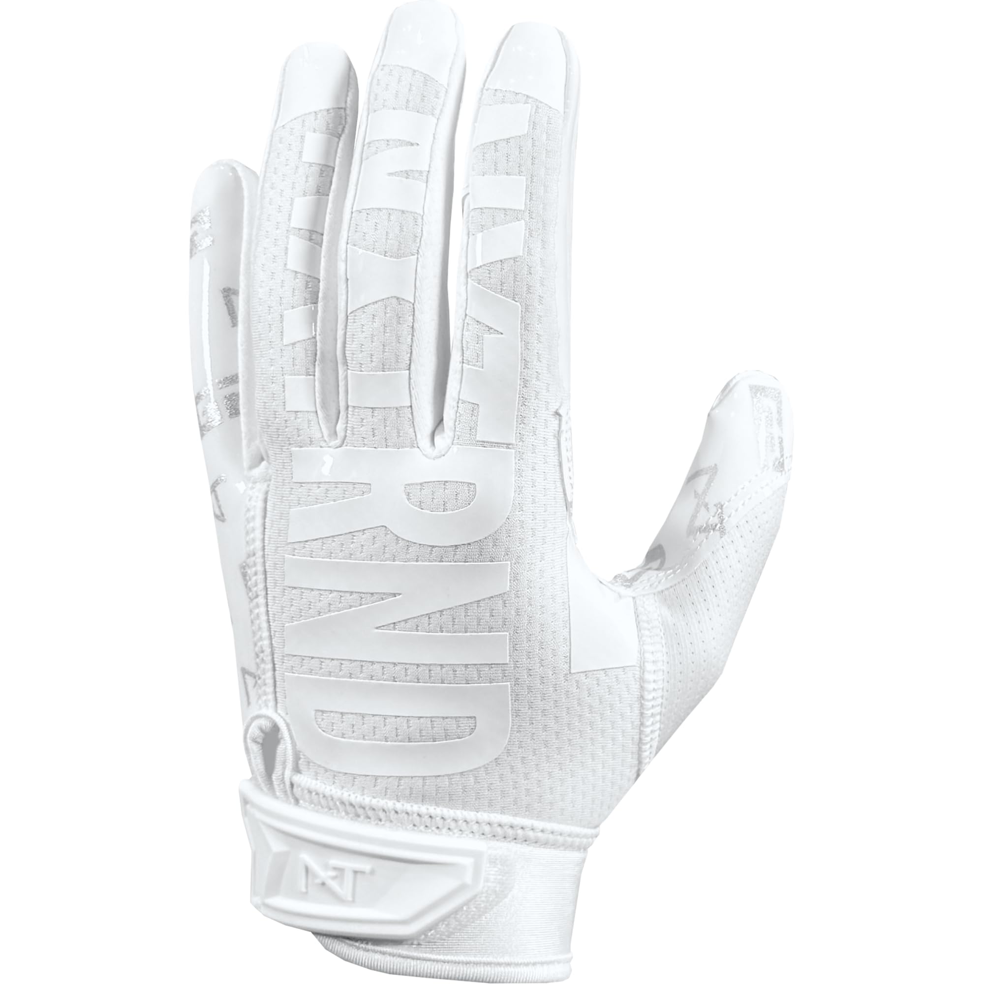 Photo 1 of Nxtrnd G2 Pro Football Gloves, Men's Ultra Sticky Elite Receiver Gloves (White, Small)