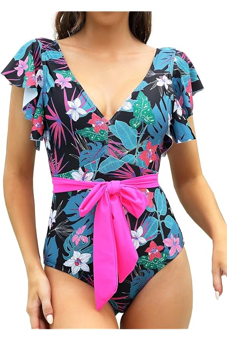 swimsuit with sleeves amazon