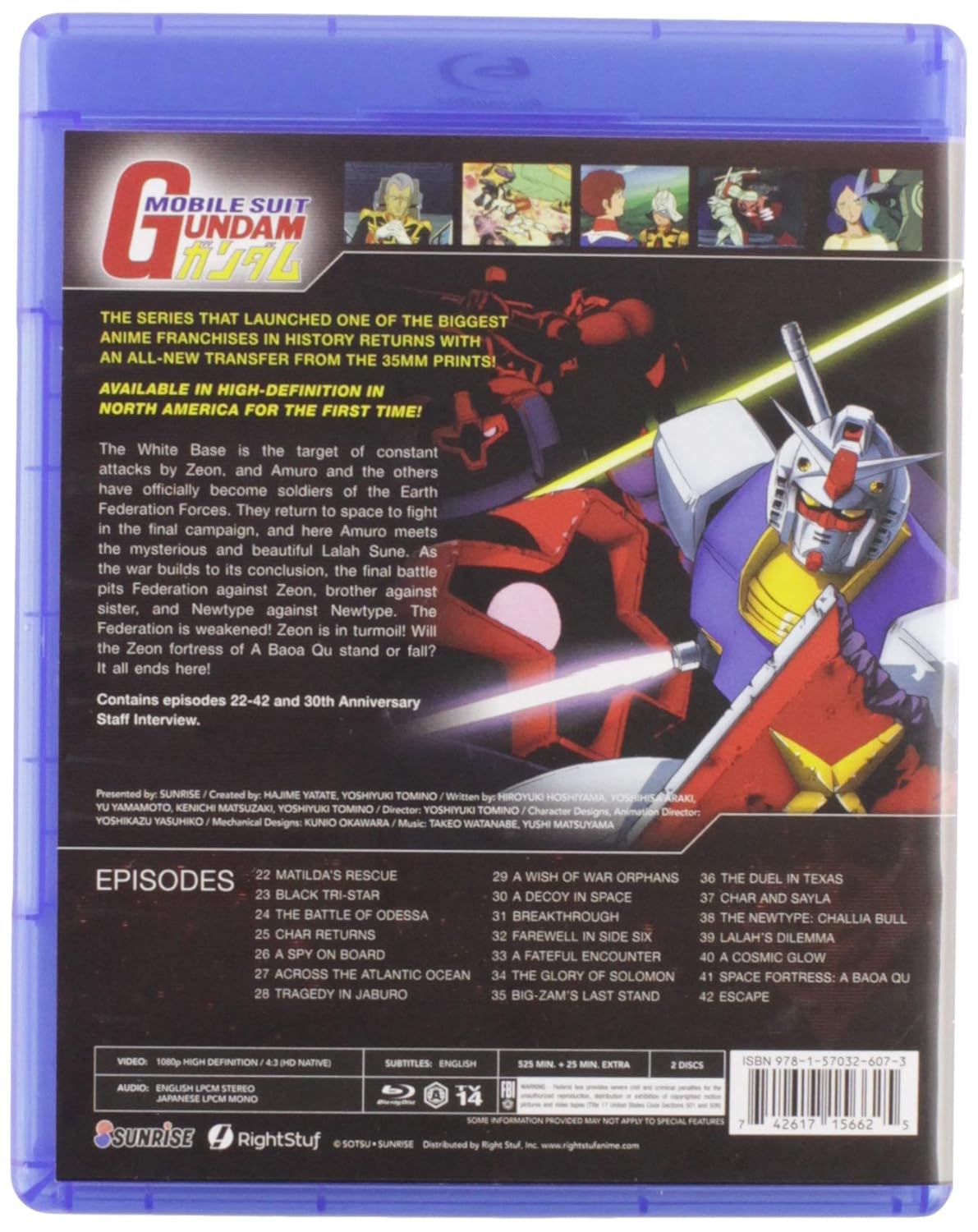 Amazon Com Mobile Suit Gundam First Gundam Part 2 Blu Ray Collection Movies Tv