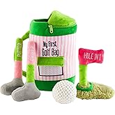 Pink Golf Plush Set