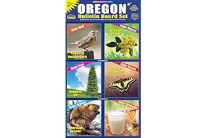 Gallopade Publishing Group Oregon Bulletin Board Set (9780635075253)