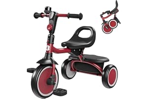 besrey Kids Tricycles Age 18 Month to 5 Years, Toddler Tricycle Kids Trikes Tricycle, Gift Toddler Tricycles for 2-5 Year Old