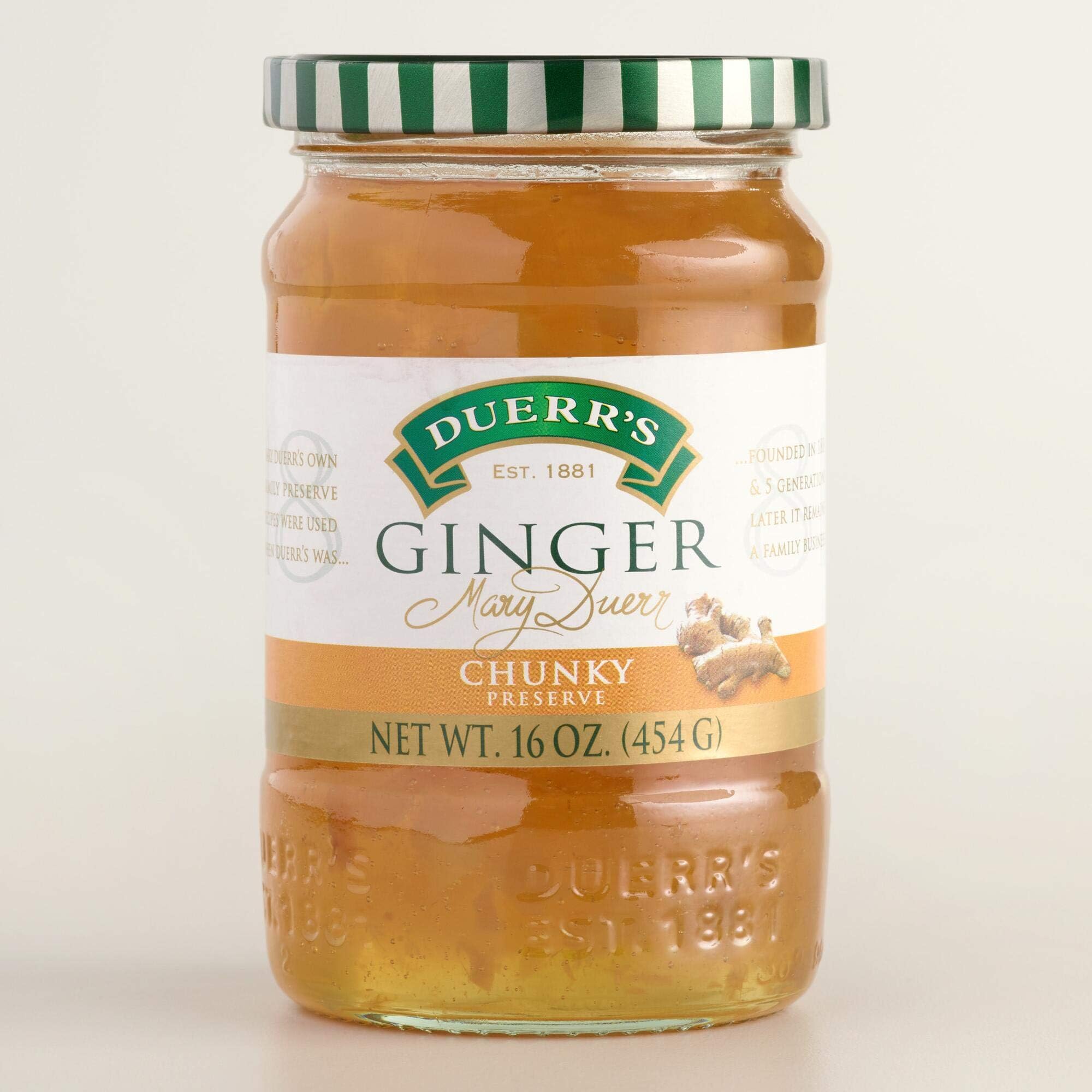 Duerr's Ginger Preserves, Set of 6