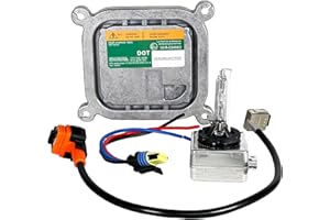 SOCAL-LED LIGHTING 10R034663 8A5Z13C170A Xenon HID Headlight Ballast Control Unit with D3S 6000K Bulb OEM Direct Replacement Compatible with Ford Mustang Lincoln MKS MKT MKX