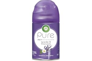 Air Wick - 62338779614 77961CT Freshmatic Ultra Automatic Spray Refill, Lavender/Chamomile,Aerosol,5.89 oz (Case of 6)