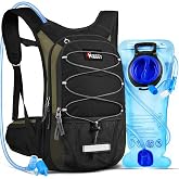 Niggeey Hydration Pack, Insulated Hydration Backpack with 2L Hydration Bladder, Hiking Backpack for Men Women Kids, Water Backpack for Hiking, Running, Cycling, Camping