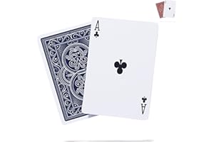 PANTHEON PLAYING CARDS Weighted Heavy Deck of Cards Ideal for Outdoors | Wind-Resistant Waterproof Playing Cards | Thick Plastic Protected Poker Cards (Midnight Blue)