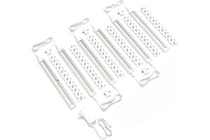 EShine Hand Wave Activated Under Cabinet LED Lighting Kit, Dimmable, 6-Pack 12 in - Touchless Dimming Control, White Under Co