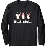 Penguins Christmas Long Sleeve T-Shirt