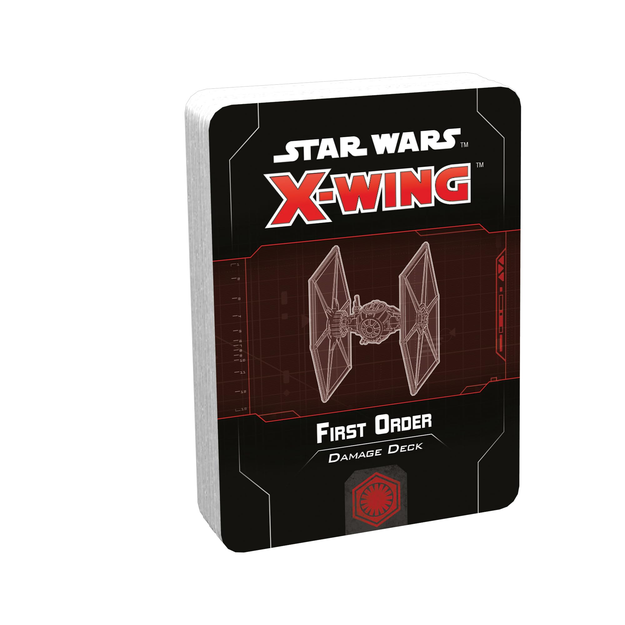 Fantasy Flight Games - Star Wars X-Wing Second Edition: First Order Damage Deck - Miniature Game