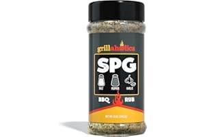Grillaholics Salt Pepper Garlic Seasoning - SPG Rub Seasonings - The Perfect All Purpose Seasoning & BBQ Rub