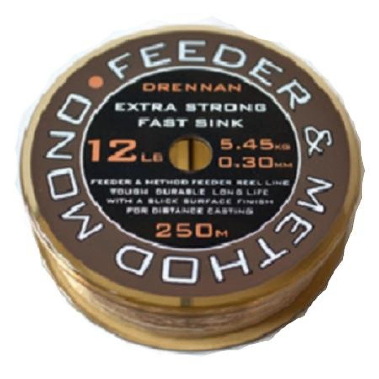 DRENNAN FEEDER AND METHOD MONO 250 METRES (8 LB)