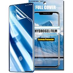 LOOKSEVEN 3 Pack Hydrogel Film For Samsung Galaxy S20 Ultra Transparent Soft TPU Screen Protector Compatible with Samsung Gal