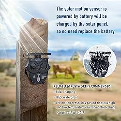 Driveway Alarm -1/2 Mile Long Range Solar Driveway