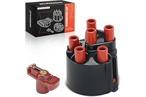 A-Premium Ignition Distributor Cap Compatible with Volkswagen EuroVan, Quantum, Transporter & Audi 80, 100, 200, 4000, 5000, 