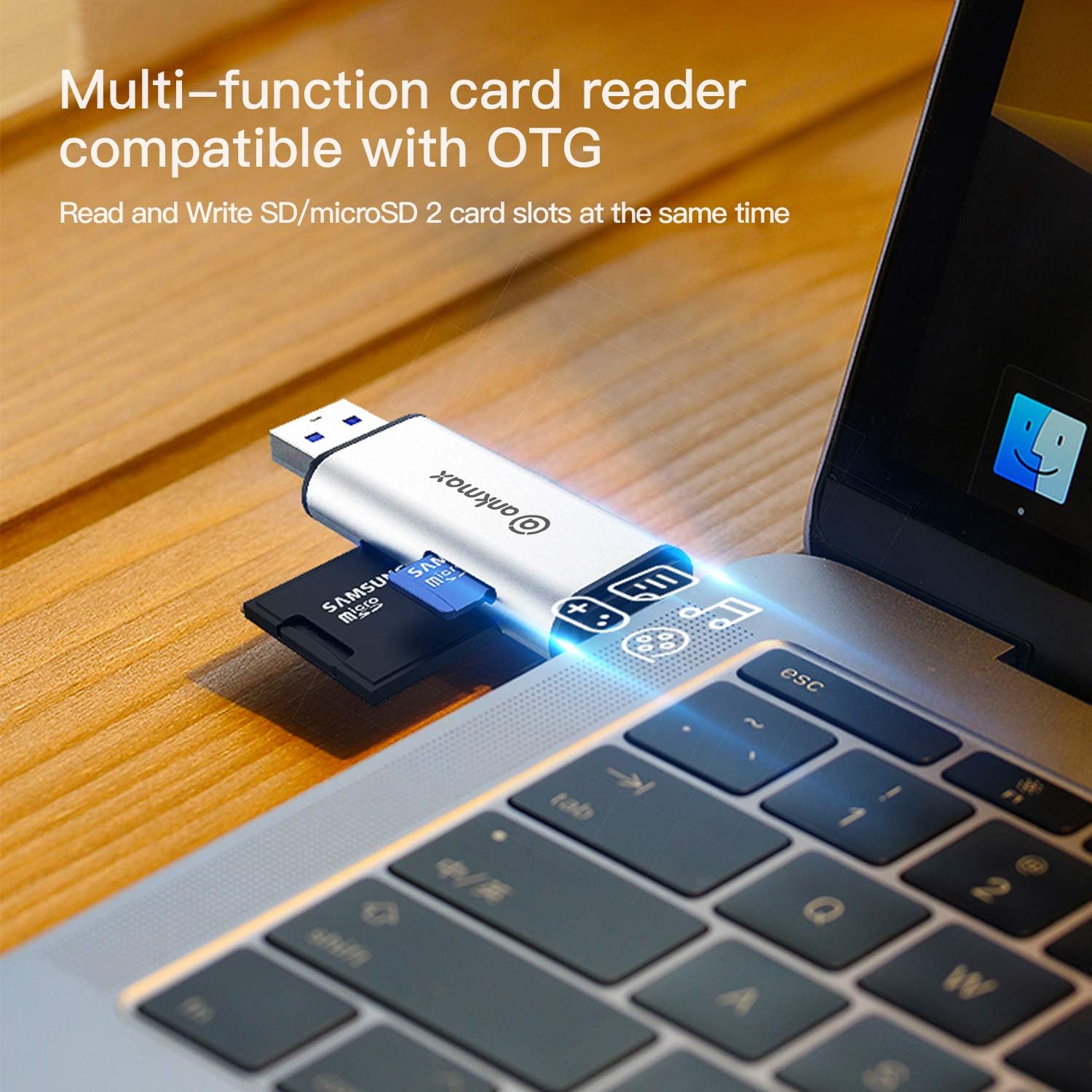 USB C Card Reader Ankmax UC312S USB 3.0 Memory Card Reader OTG Adapter for TF, SD, Micro SD, SDXC, SDHC, MMC, RS-MMC, Micro SDXC, Micro SDHC, UHS-I for MacBook, Windows PC, Android Smartphone Tablet: Computers & Accessories