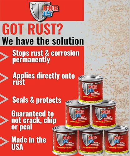 POR-15 Rust Preventive Coating, Stop Rust and Corrosion