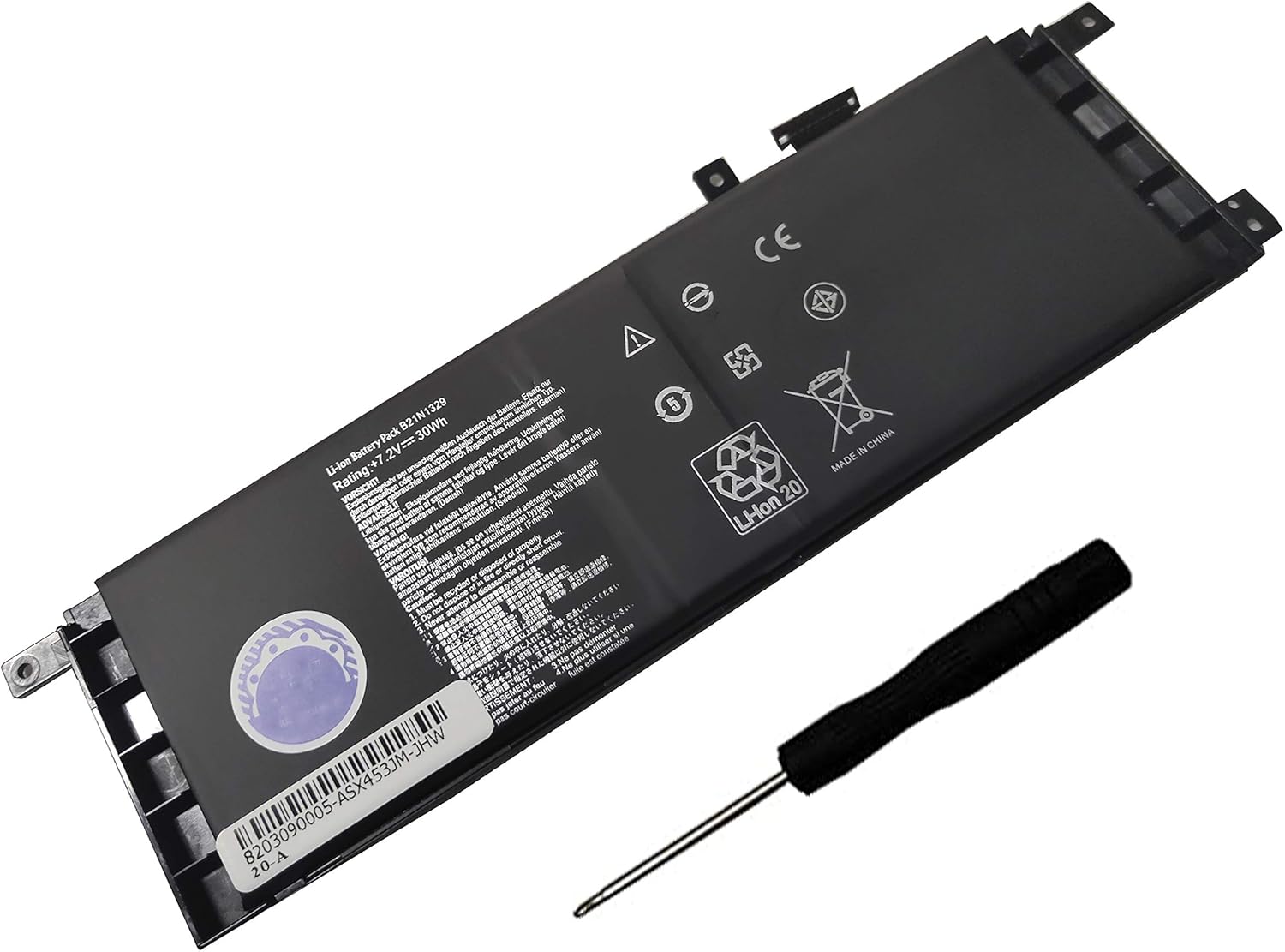 Аккумулятор asus x453