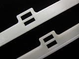 Blindspares 50 Vertical Blind Slat Hangers 89mm UV Stabilised Clips view 3