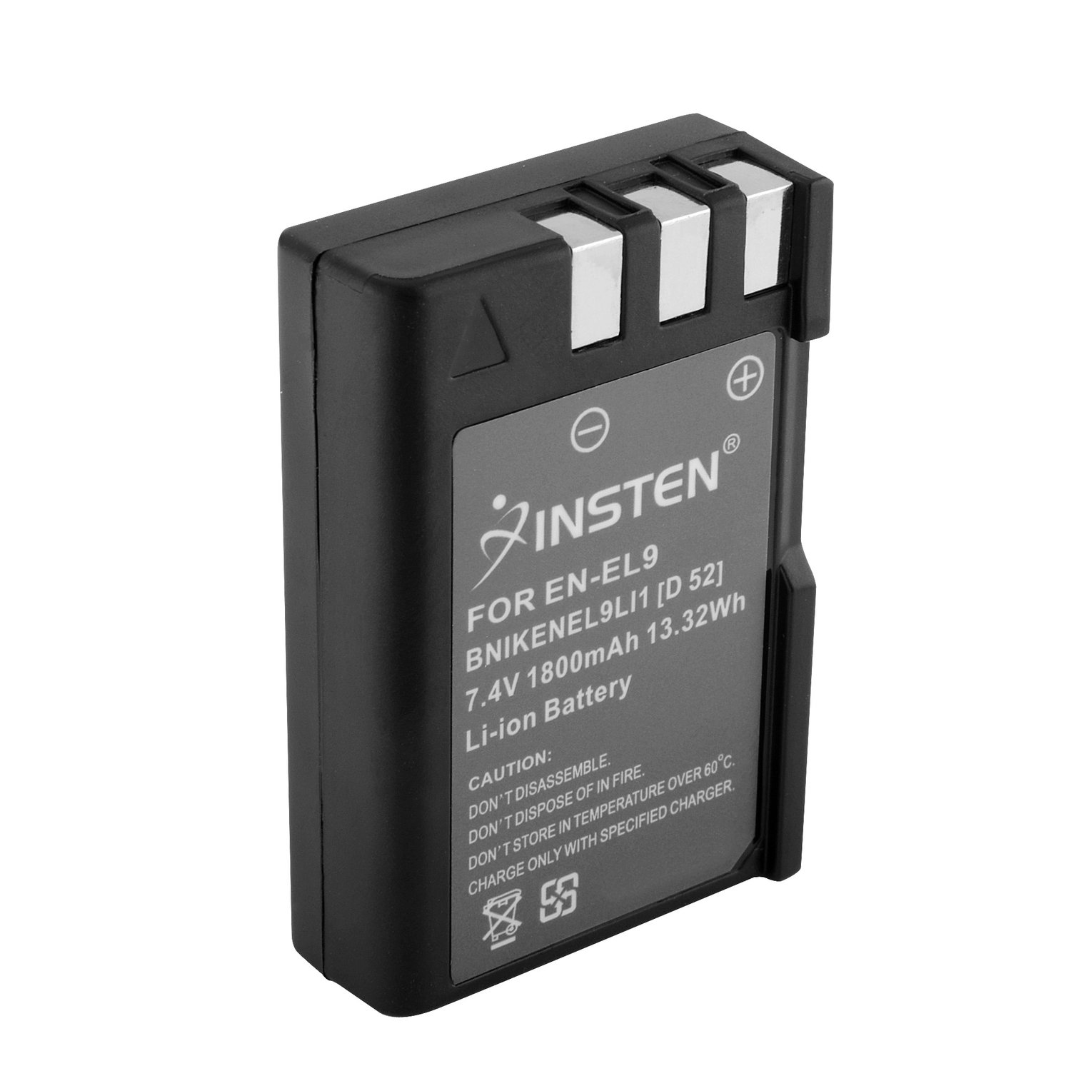 Insten® ENEL9 Compatible LiIon Battery for Nikon D40