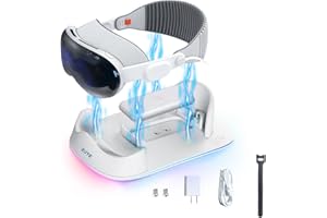 ZVTE Charging Dock for Apple Vision Pro - Magnetic Charging for Vision Pro Battery Charger Stand, Designed for Apple Vision Pro – Immersive Experience with Advanced AR Technology