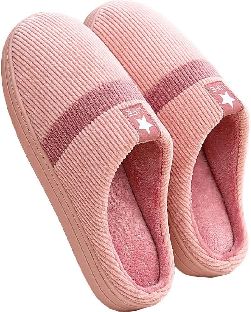 XZDNYDHGX Winter Slippers Mens Womens Warm Faux,Women Winter Warm Fur Slippers, Men Ladies Large