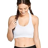 Jockey Women's Mid Impact Removable Cup Seamless Sports Bra