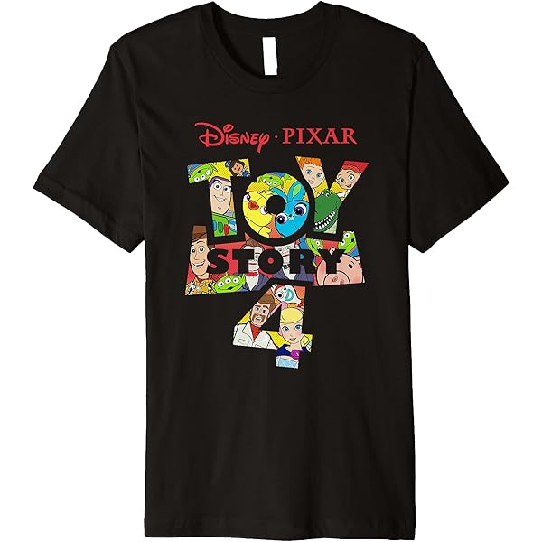 公式 TOY STORY 4 PIXAR トイストーリーTシャツ Amazon.com: Disney Pixar Toy Story 4 Logo and Characters T