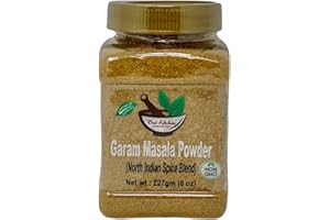DESI KITCHEN AUTHENTIC INDIAN PRODUCTS Desi Kitchen Spices All Natural | Salt Free | Vegan | NON GMO | Garam Masala Powder (North Indian Spice Blend) 227gm (8 oz)