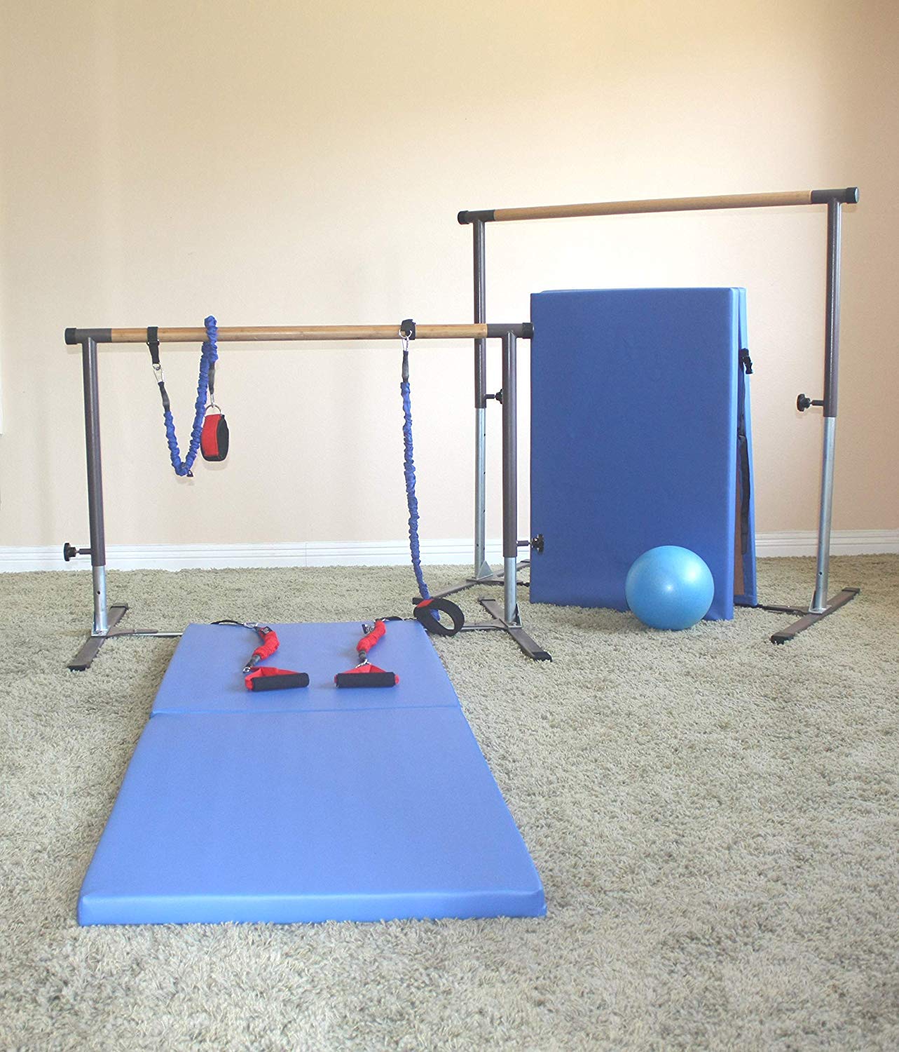 Ballet Barre Portable With Wood Rail Standard Portable Barre