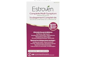 Estroven Complete Multi-Symptom Menopause Supplement for Women, 28 Ct., Clinically Proven Ingredient Provide Menopause Relief