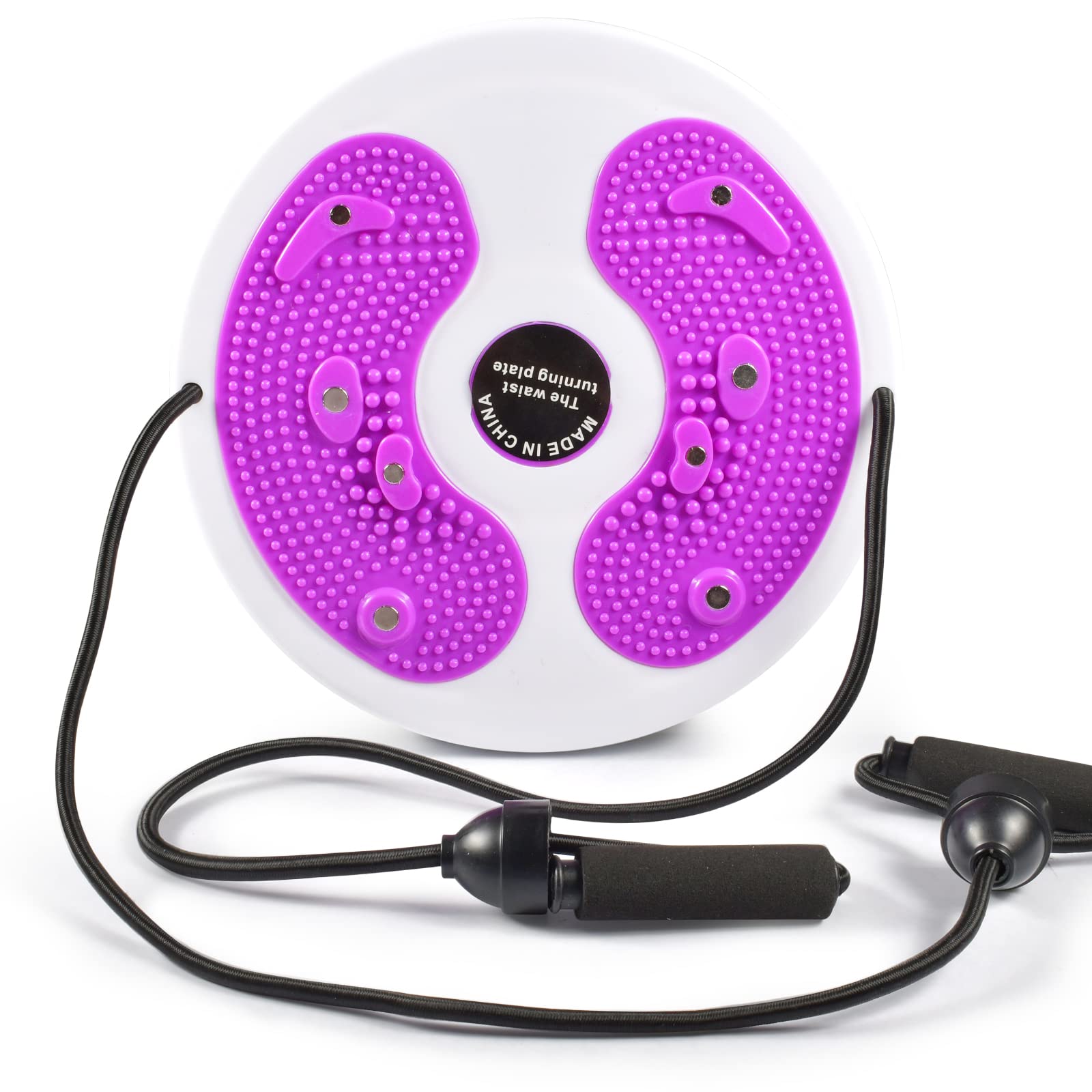 ZeYou Waist Twist Disc, Multi-functional Twist Board Exercise with Massage Foot Sole- Home Fitness Gym Equipment