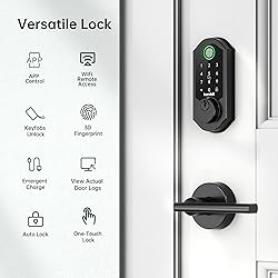 Smart Front Lock Set Fingerprint: Hornbill WiFi