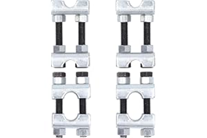 Coil Spring Compressor Adjustable 4pcs Mini Coil Spring Compressor 2 Way Adjustable Spring Spacer Carbon Steel Shocks Adjuste