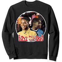 Sweat à Capuche Boyz N The Hood – Flammes Et Années 40, Coupe Classique | Licence Officielle, 100% Coton - 13