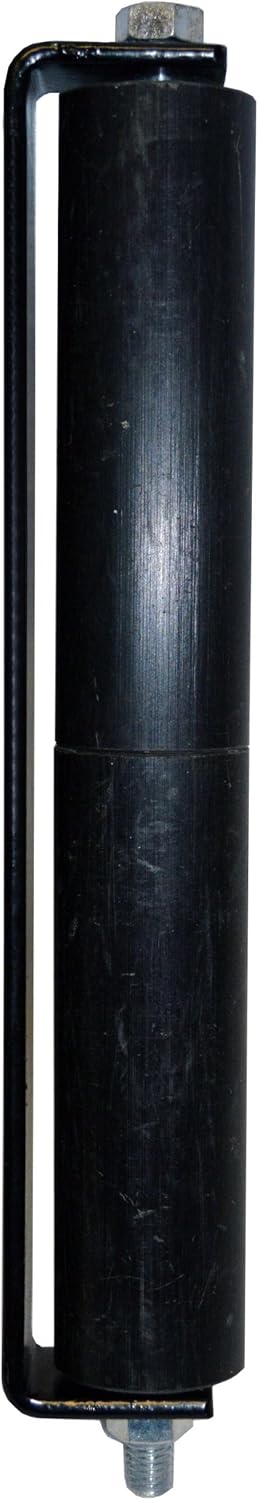 ALEKO Side Roller for Sliding Rolling Gate Guide Roller Black Guide with Bracket, 12-inch - Gate Accessories - 
