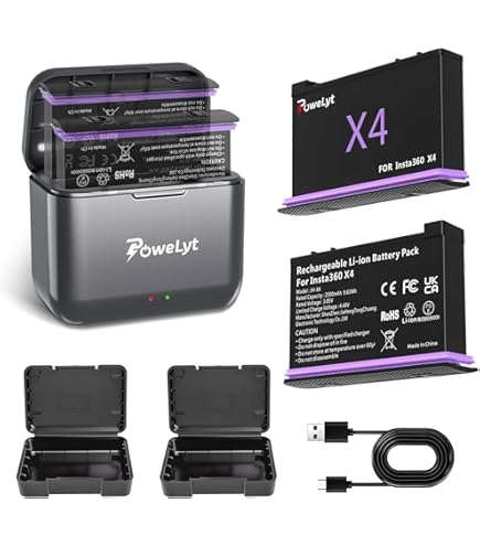 Amazon.com: Insta360 X4 Battery(2290mAh)/Only Compatiable for X4