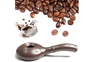Coffee Roaster, Ceramic Coffee Bean Roaster with Extended Handle, Portable Household Nut Peanut Cashew Chestnuts Roasting Sto